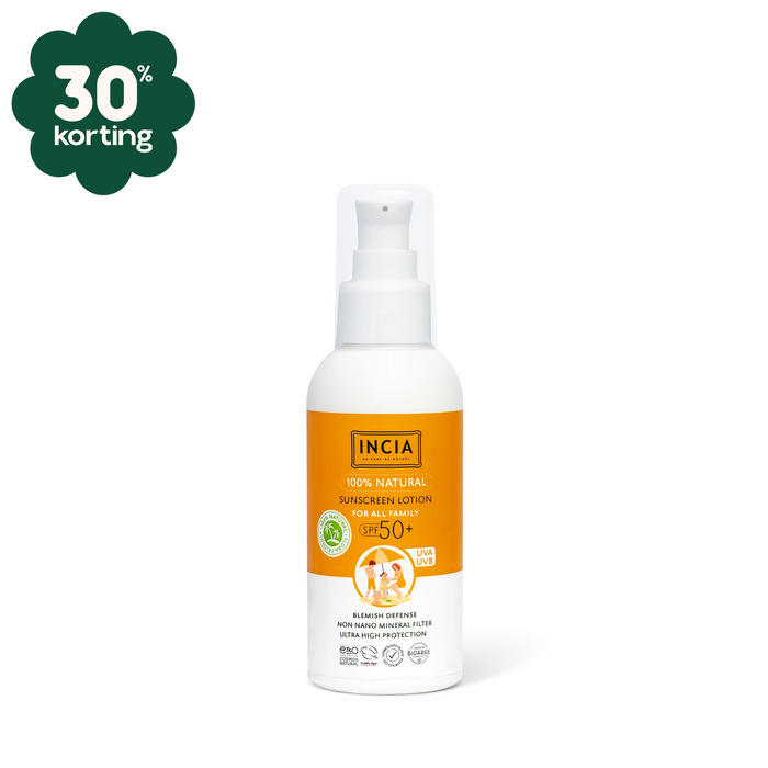 INCIA Natuurlijke Zonnebrandcrème SPF 50+
