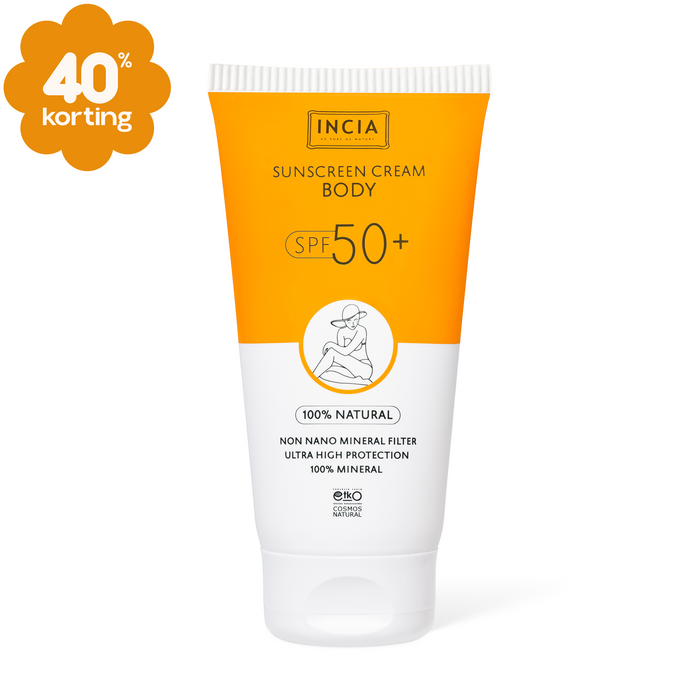 INCIA Natuurlijke Zonnebrandcrème Lichaam SPF 50+
