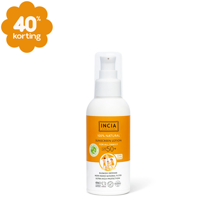 INCIA Natuurlijke Zonnebrandcrème SPF 50+