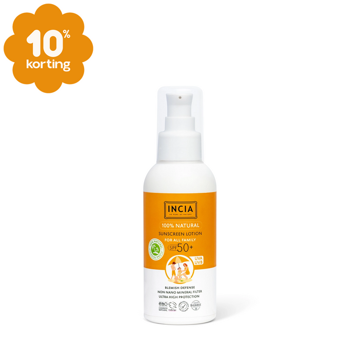 INCIA Natuurlijke Zonnebrandcrème SPF 50+