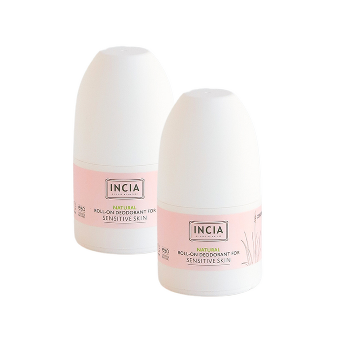 INCIA Natuurlijke Deodorant voor de Gevoelige Huid Voordeelverpakking